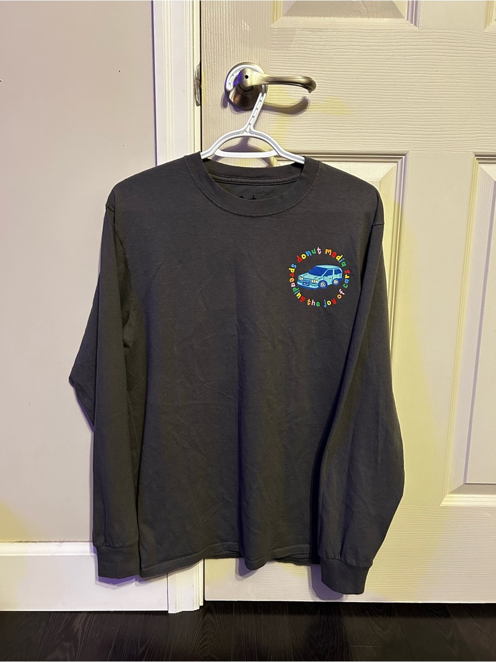 Donut Media Spreading The Joy Of Cars Graphic Long Sleeve Shirt
